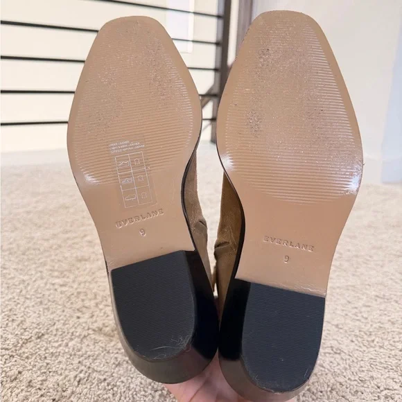 Everlane Havana Boots in Sand Camel Suede Size 9 - Picture 6 of 7